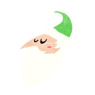Cartoon Santa Face N13