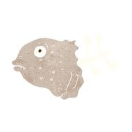cartoon fish head N11