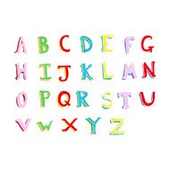 cartoon alphabet N28