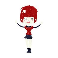 Cartoon Vampire Girl N220