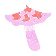 cartoon toadstool N96