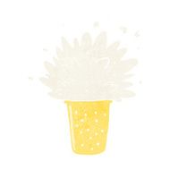 cartoon frothy beer N18