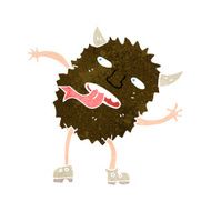 funny cartoon monster N37