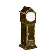 Cartoon Grandfather Clock N14