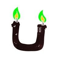 burning the candle at both ends cartoon N9
