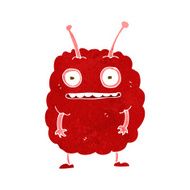 cartoon funny alien monster N8