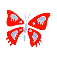 Cartoon Butterfly N73