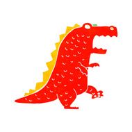 cartoon dinosaur N121