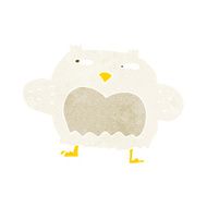 cartoon suspicious owl N9