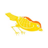 cartoon garden bird N36