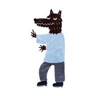 Cartoon Werewolf N31