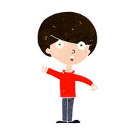 cartoon shocked boy N28