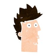 cartoon surprised face N18