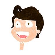 Cartoon Happy Face N50