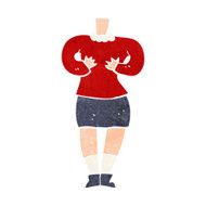 cartoon female body (add photos or mix and match cartoons) N227