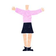 cartoon female body (add photos or mix and match cartoons) N228