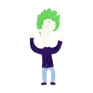 cartoon vampire man N108