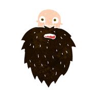 cartoon bearded man N53