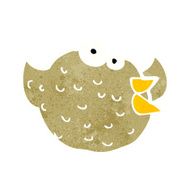 cartoon happy bird N33