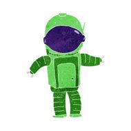 Cartoon Astronaut N129