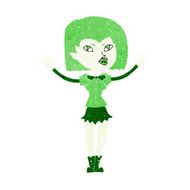 Cartoon Vampire Girl N221
