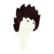 cartoon vampire head N34