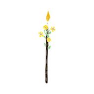 cartoon flowering spear N8