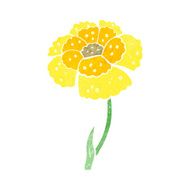 cartoon flower N409