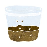 cartoon glass of rum N6