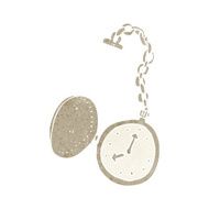 cartoon old watch N6