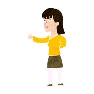 cartoon woman explaining N47