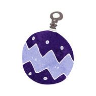 Cartoon Christmas Bauble N79