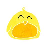 funny cartoon bird N160