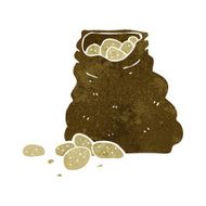 Cartoon Sack Of Potatoes N23