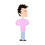 cartoon man ignoring N10