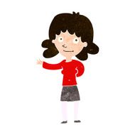 cartoon friendly woman N64