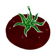 Cartoon Tomato N132