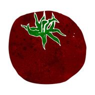Cartoon Tomato N134
