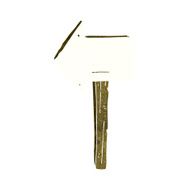 Cartoon Sign Post N56