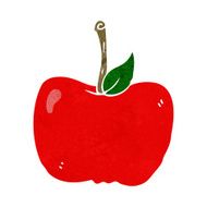 Cartoon Apple N126