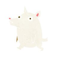 cartoon funny little dog N14
