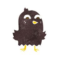 funny cartoon bird N161