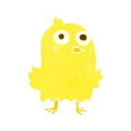funny cartoon bird N162