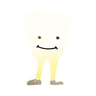cartoon yellowing tooth N8