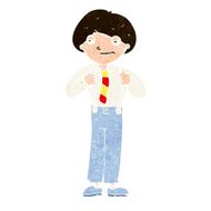 cartoon man wearing braces N10