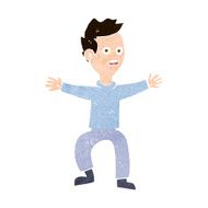 Cartoon Man Panicking N60