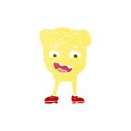 cartoon yellow tooth N4