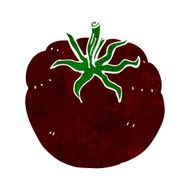 Cartoon Tomato N136