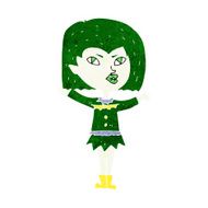 Cartoon Vampire Girl N222