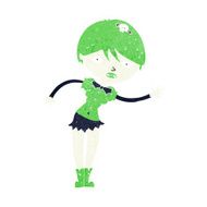 Cartoon Vampire Girl N223